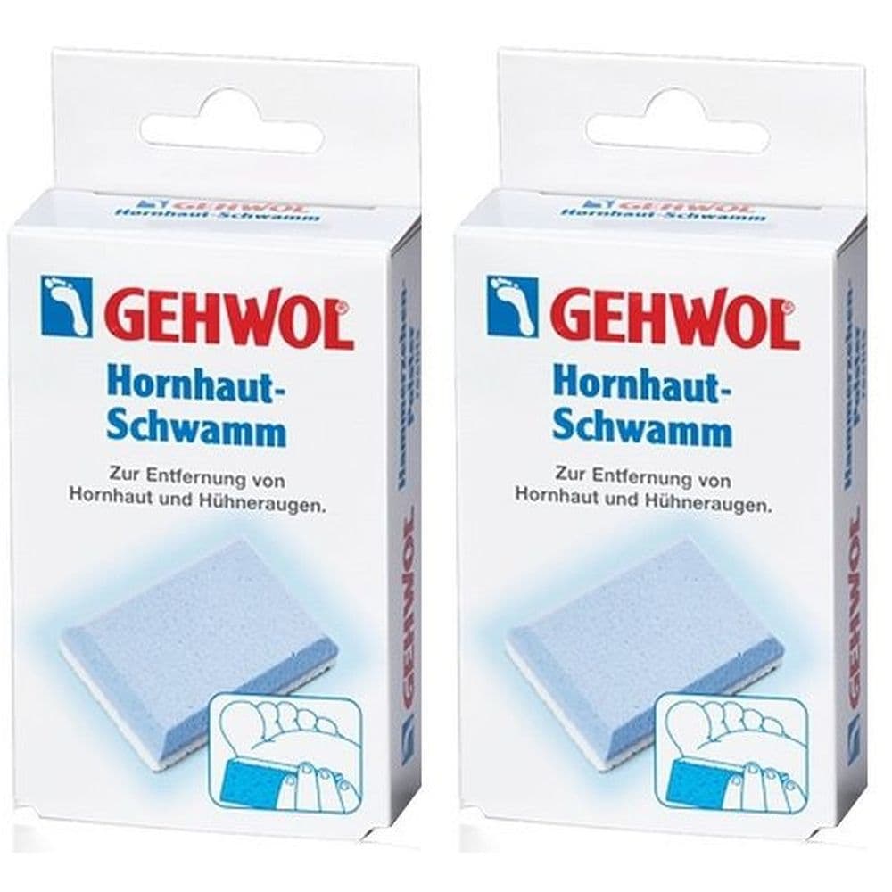Gehwol Hornhautschwamm x2 2x1 St Schwämme