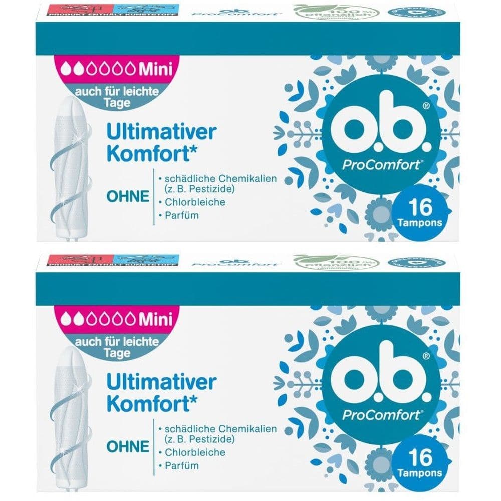OB Procomfort Mini x2 2x16 St Tampon