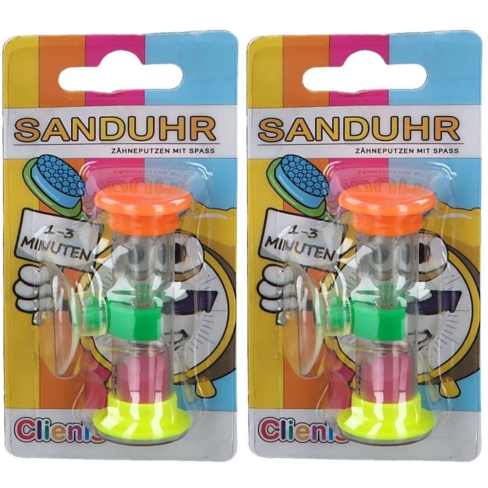 Clienis Sanduhr1-3Min Zahn x2 2x1 St