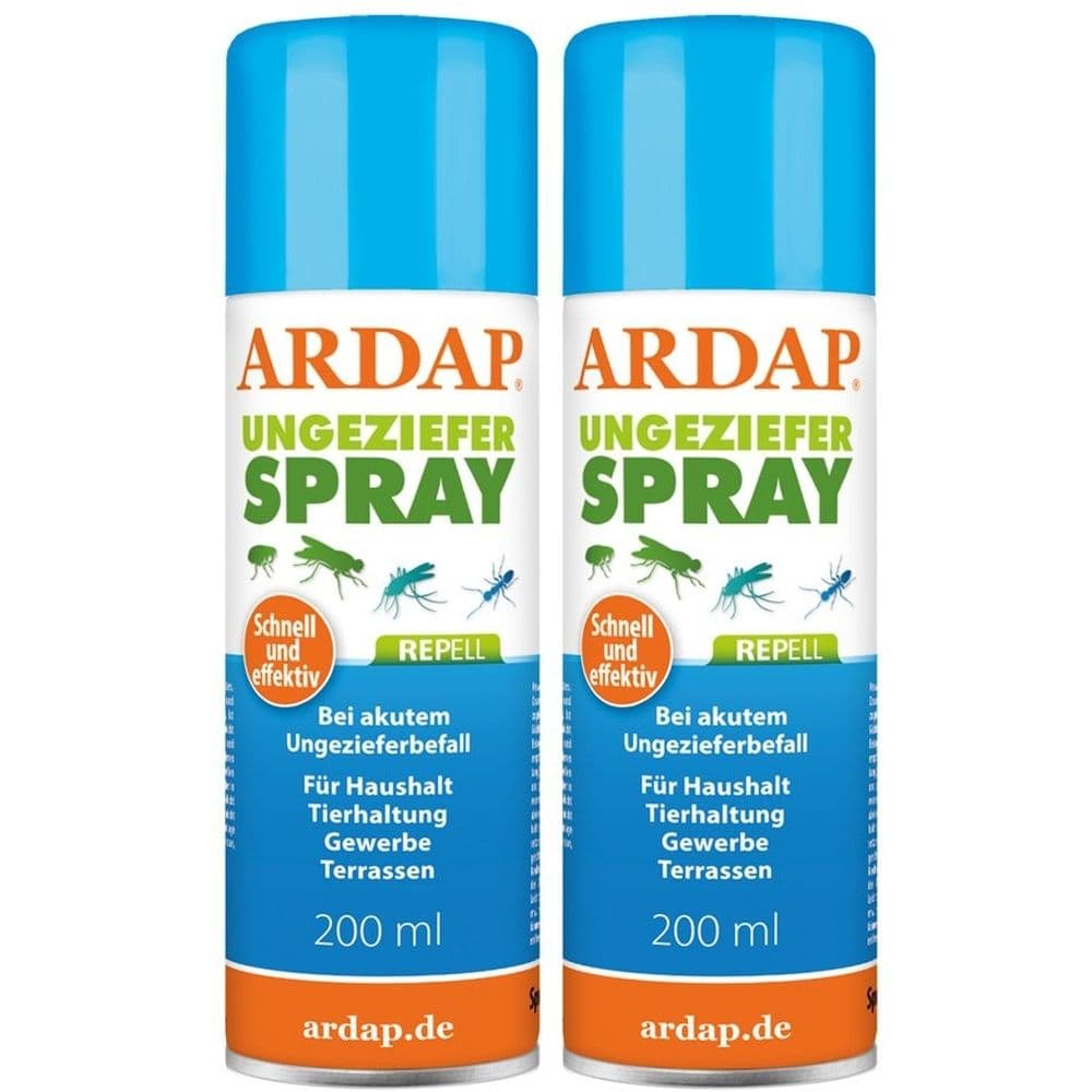 Ardap Repell Ungezieferspr x2 2x200 ml Spray