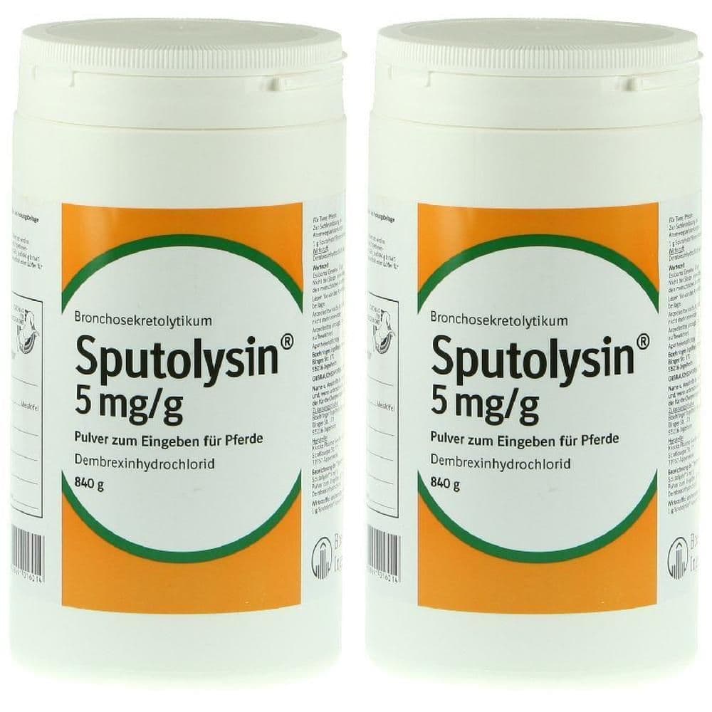 Sputolysin® 5 mg/g Doppelpack 2x840 g Pulver
