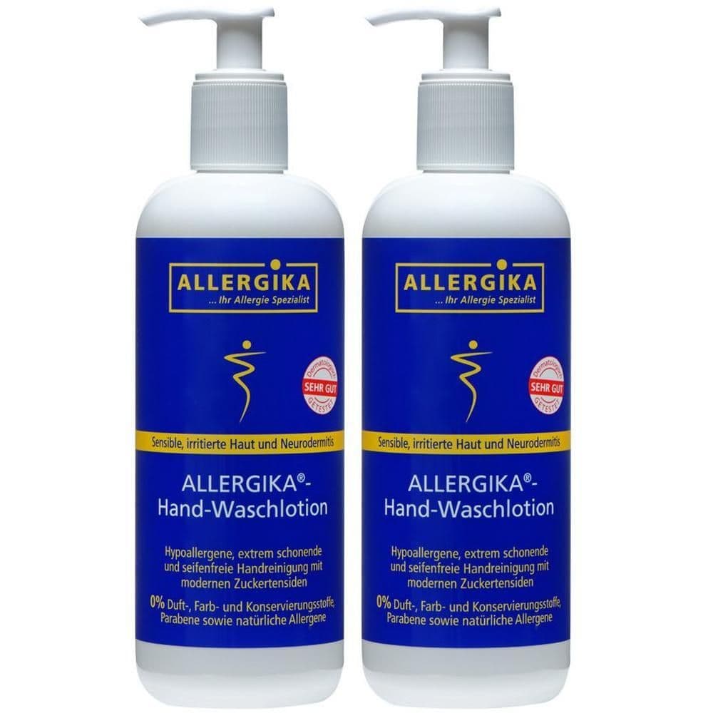 Allergika Hand Waschlotion 2x 2x500 ml Gel