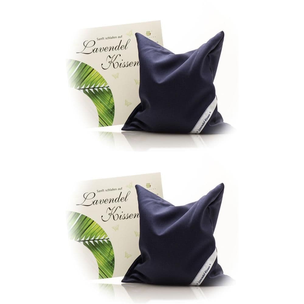 Lavendel Kissen 25x25 cm 2x 2x1 St