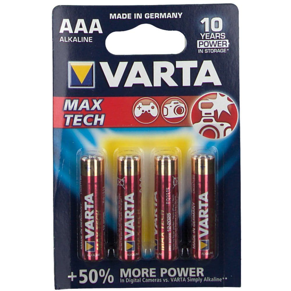 Batterien Micro Lr03 AAA 4703 Varta Max 4 St