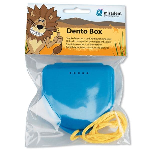 Miradent Zahnspangenbox Dento Box I blau 1 St