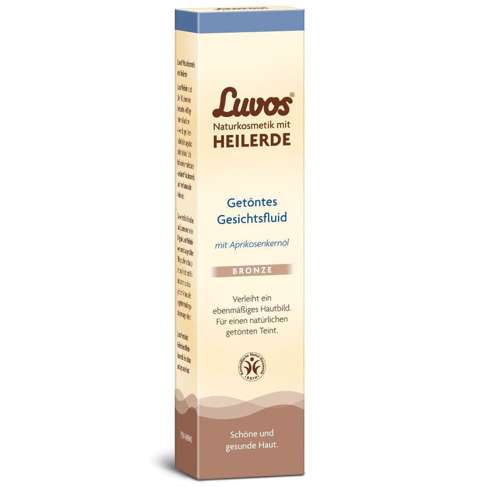 Luvos Naturkosmetik getöntes Gesichtsfluid bronze 50 ml Emulsion