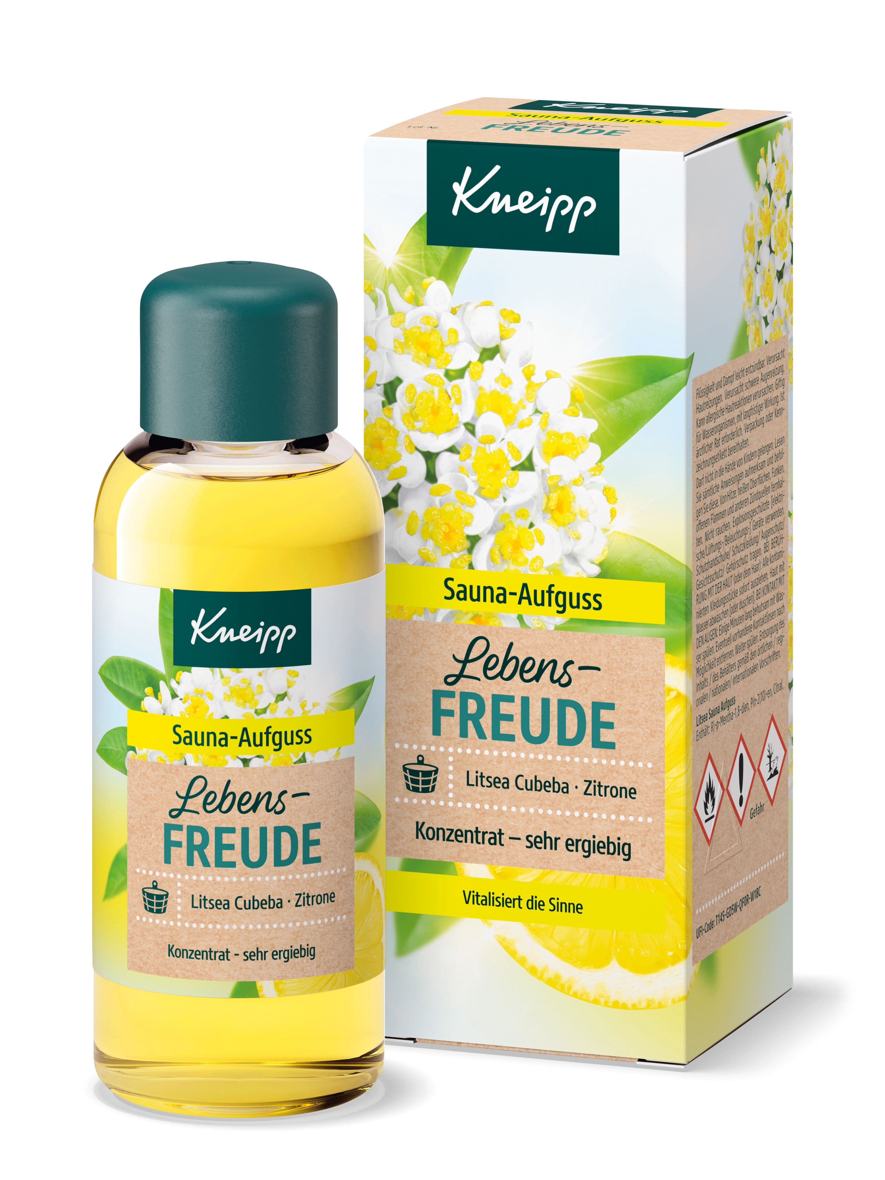 Kneipp Sauna Aufguss Lebensfreude 100 ml Flüssigkeit