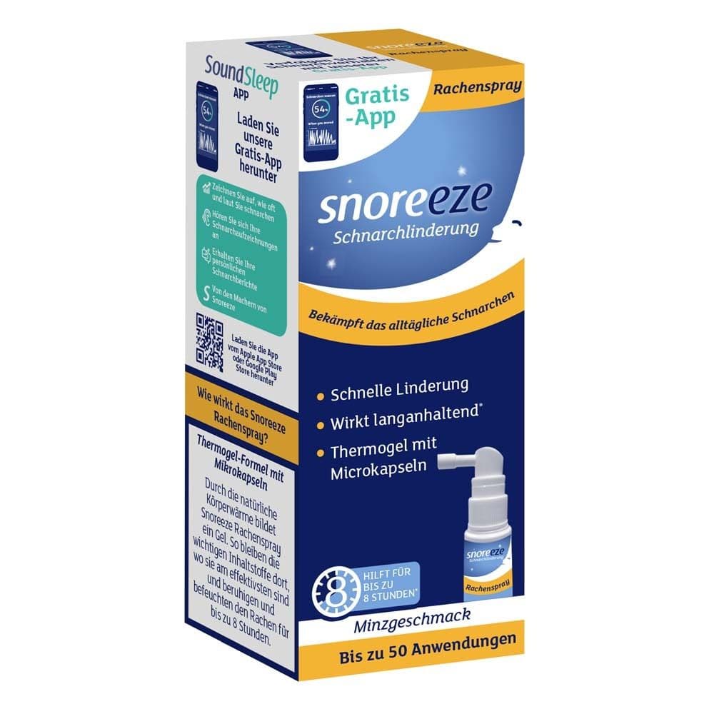 Snoreeze Schnarchlinderung Rachenspray 23,5 ml Spray
