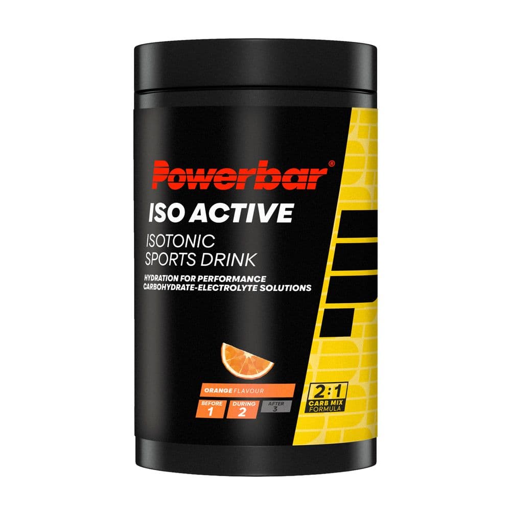 Powerbar Isoactive Drink Orange Pulver 600 g