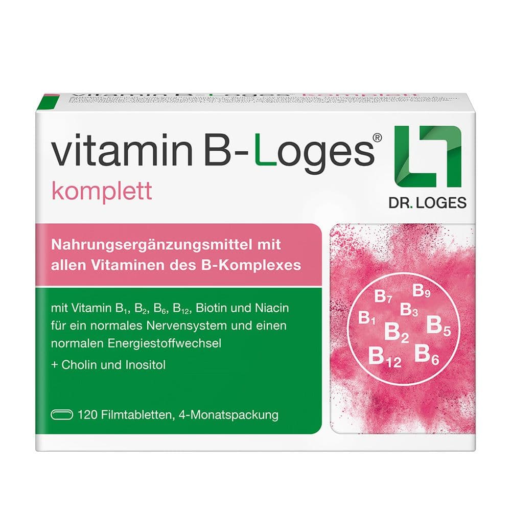 Vitamin B-Loges komplett Filmtabletten 120 St