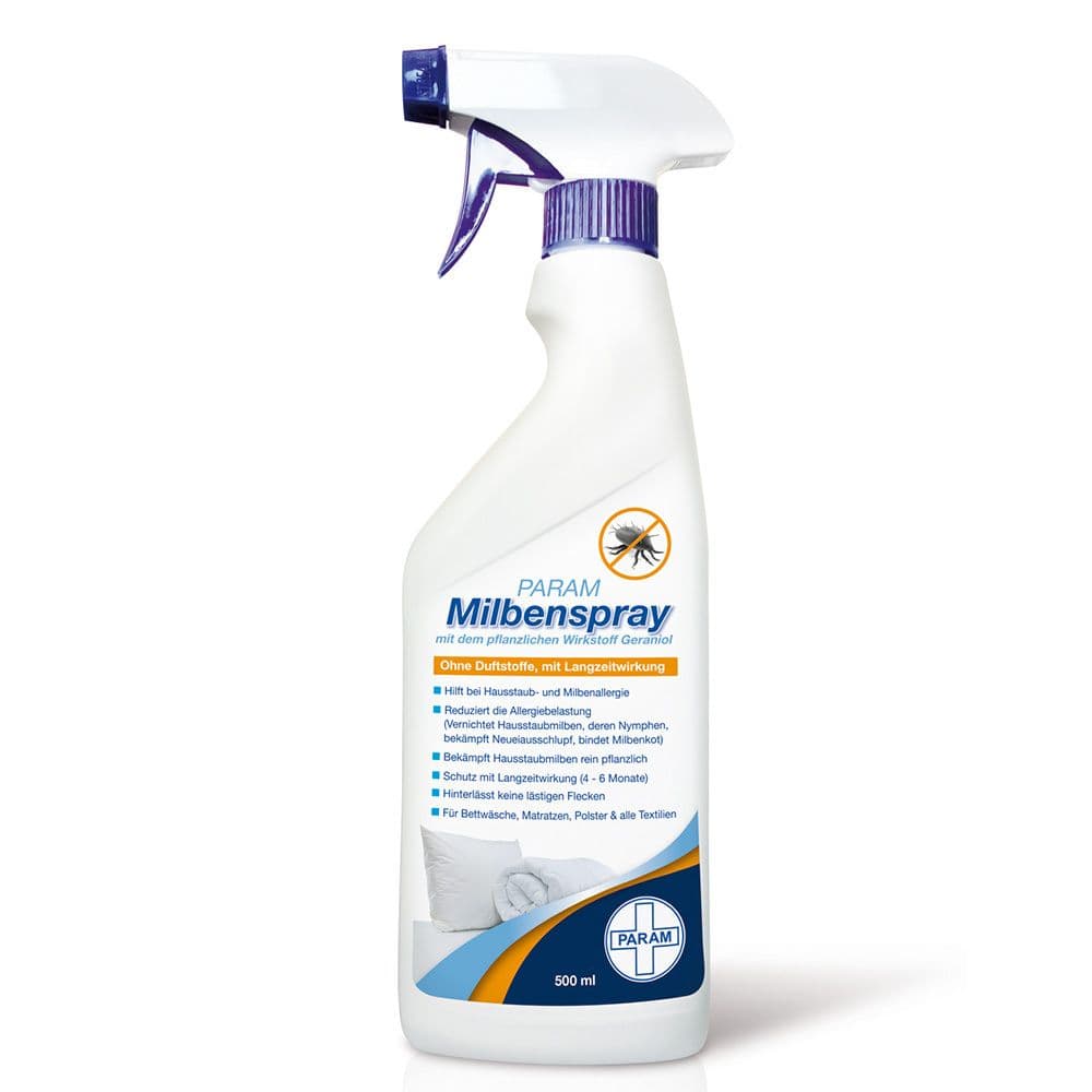 Milbenspray für Matratzen/Polster/alle Textilien 500 ml Flaschen