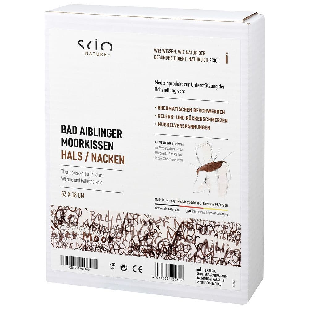Moorkissen Bad Aiblinger Hals/Nacken 18x53 cm 1 St Packungsmasse