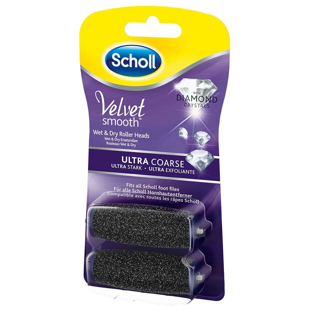 Scholl Velvet smooth Pedi Ersatzrollen ultra stark 2 St Zubehör