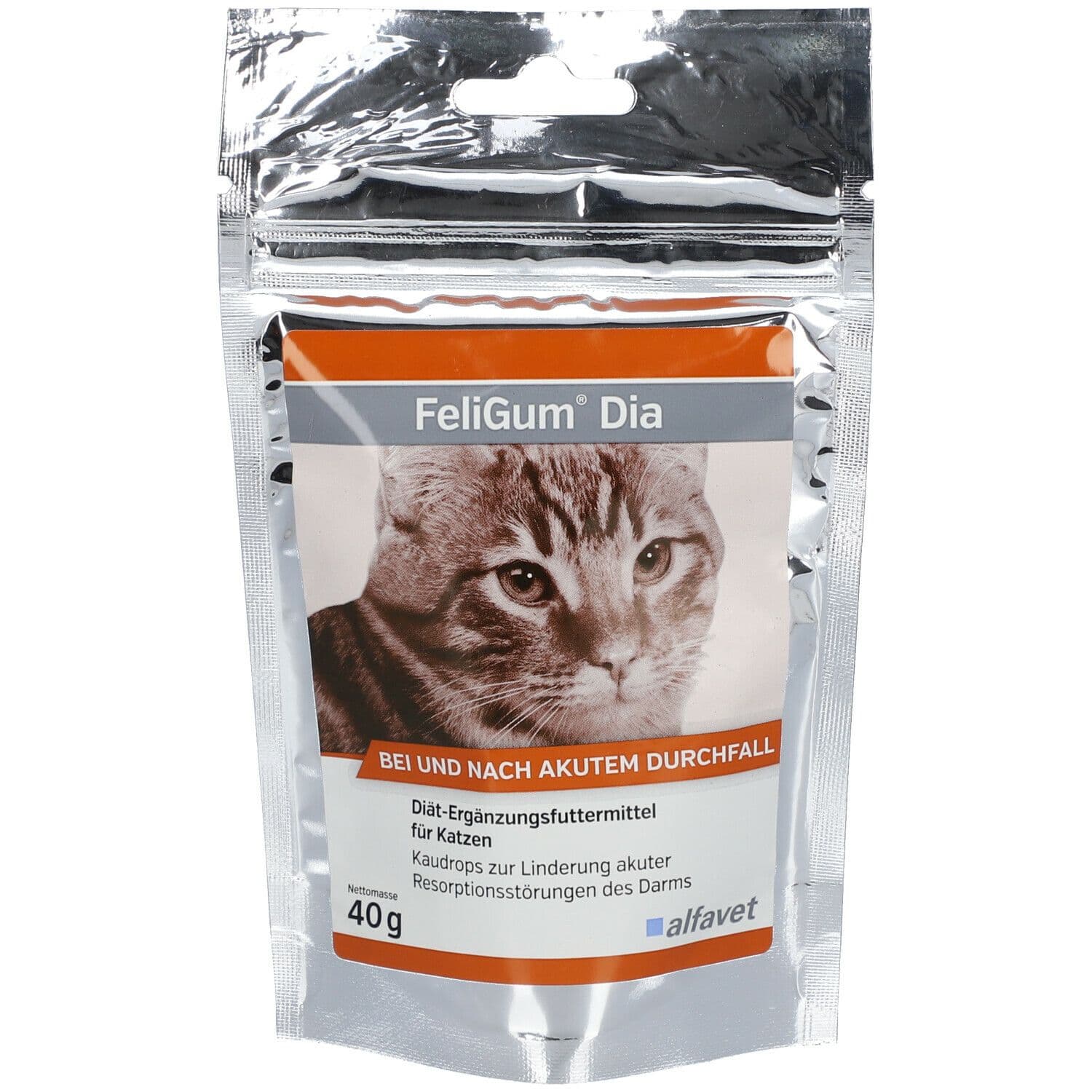 Feligum Dia Kaudrops f.Katzen 40 g Kautabletten