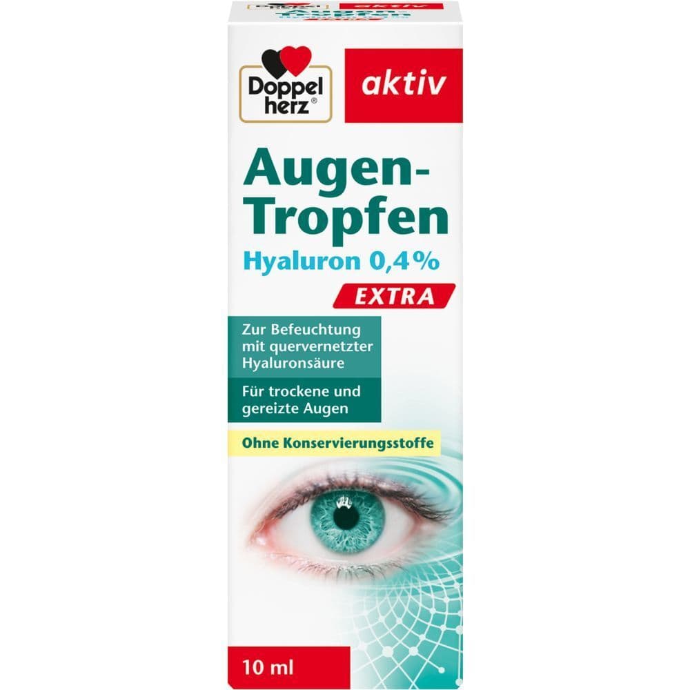 Doppelherz Augen-Tropfen Hyaluron 0,4% Extra 10 ml Tropfen