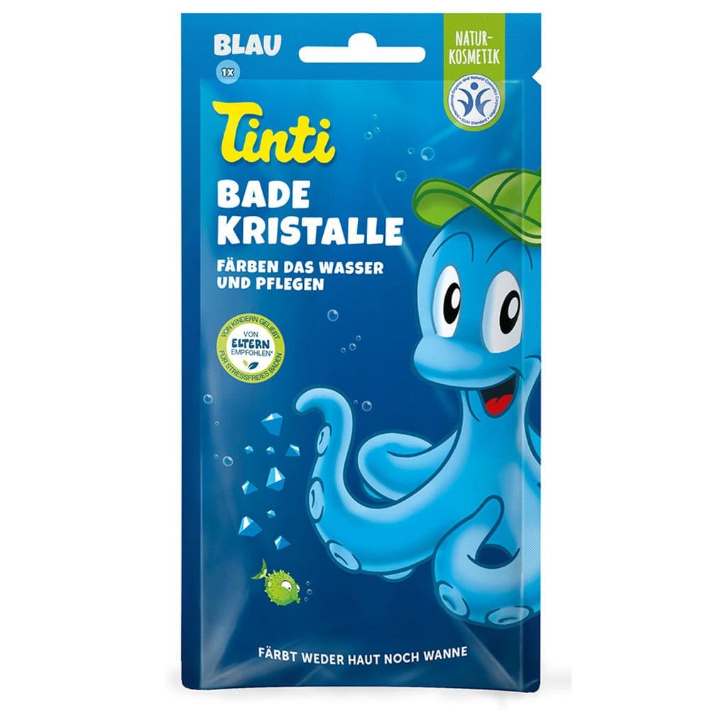 Tinti Badekristalle blau 60 g Badesalz