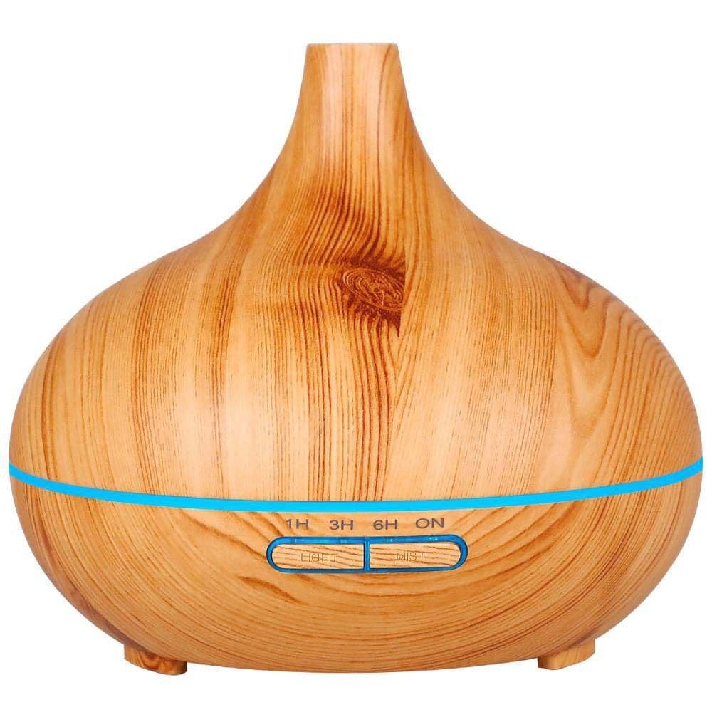 Aroma Diffuser Holzdesign mit LED 1 St Gerät