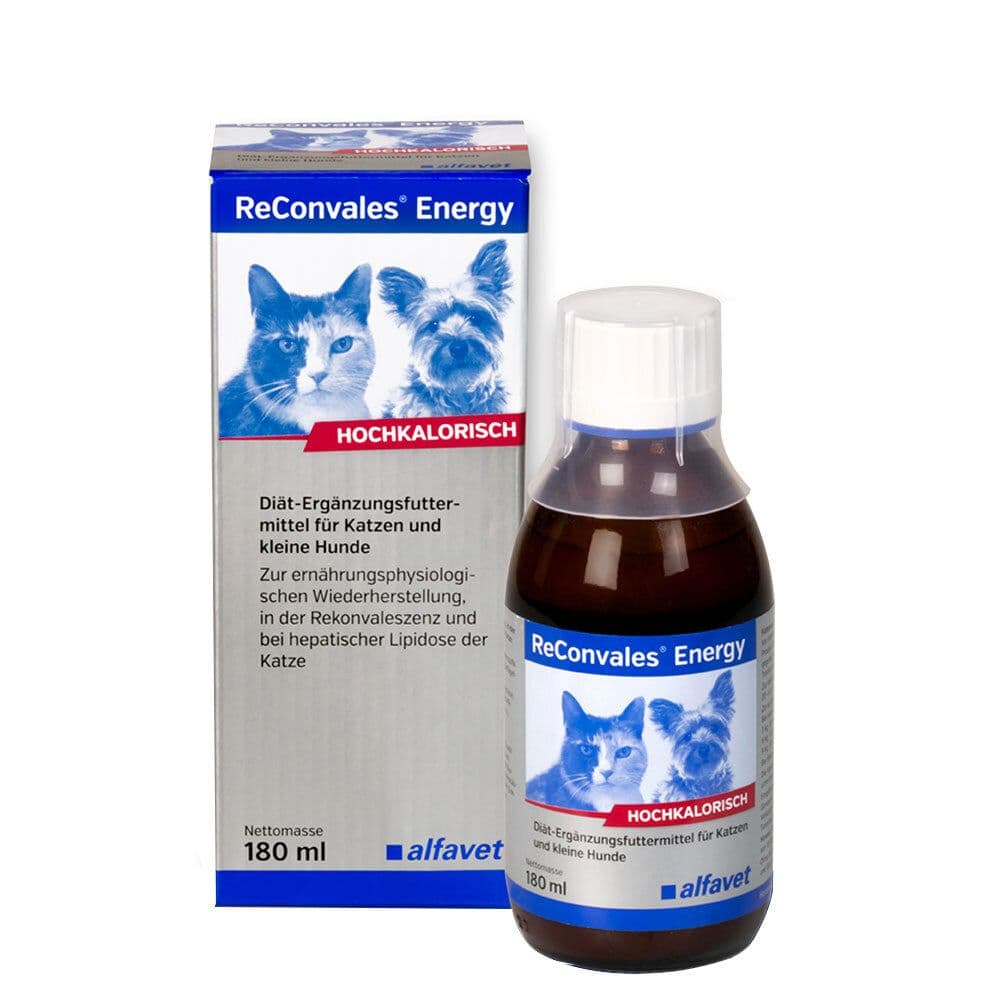 Reconvales Energy Diät-Erg.Futterm.f.kl.Hund/Katze 180 ml Flüssigkeit