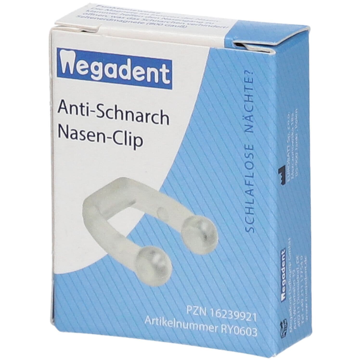 Anti-Schnarch Nasenklammer 1 St Sonstige