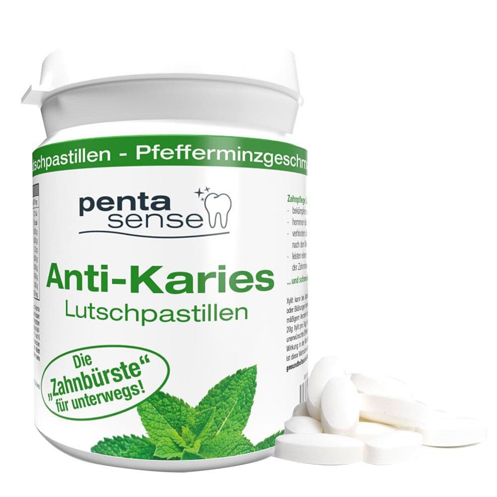 Penta-Sense Anti-Karies Lutschpast.Pfefferminz 30 St Pastillen