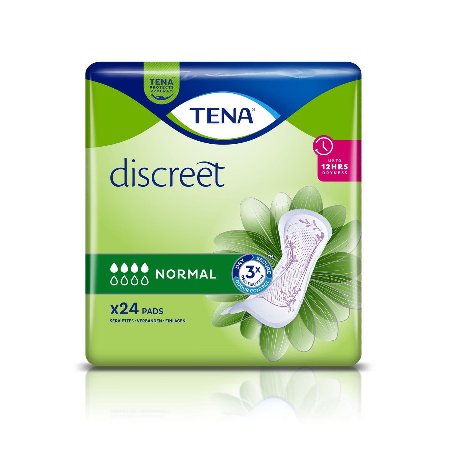 Tena Discreet Inkontinenz Einlagen normal 24 St
