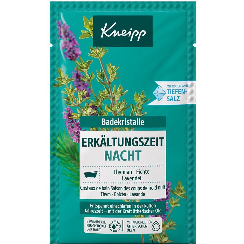 Kneipp Badekristalle Erkältungszeit Nacht 60 g Salz
