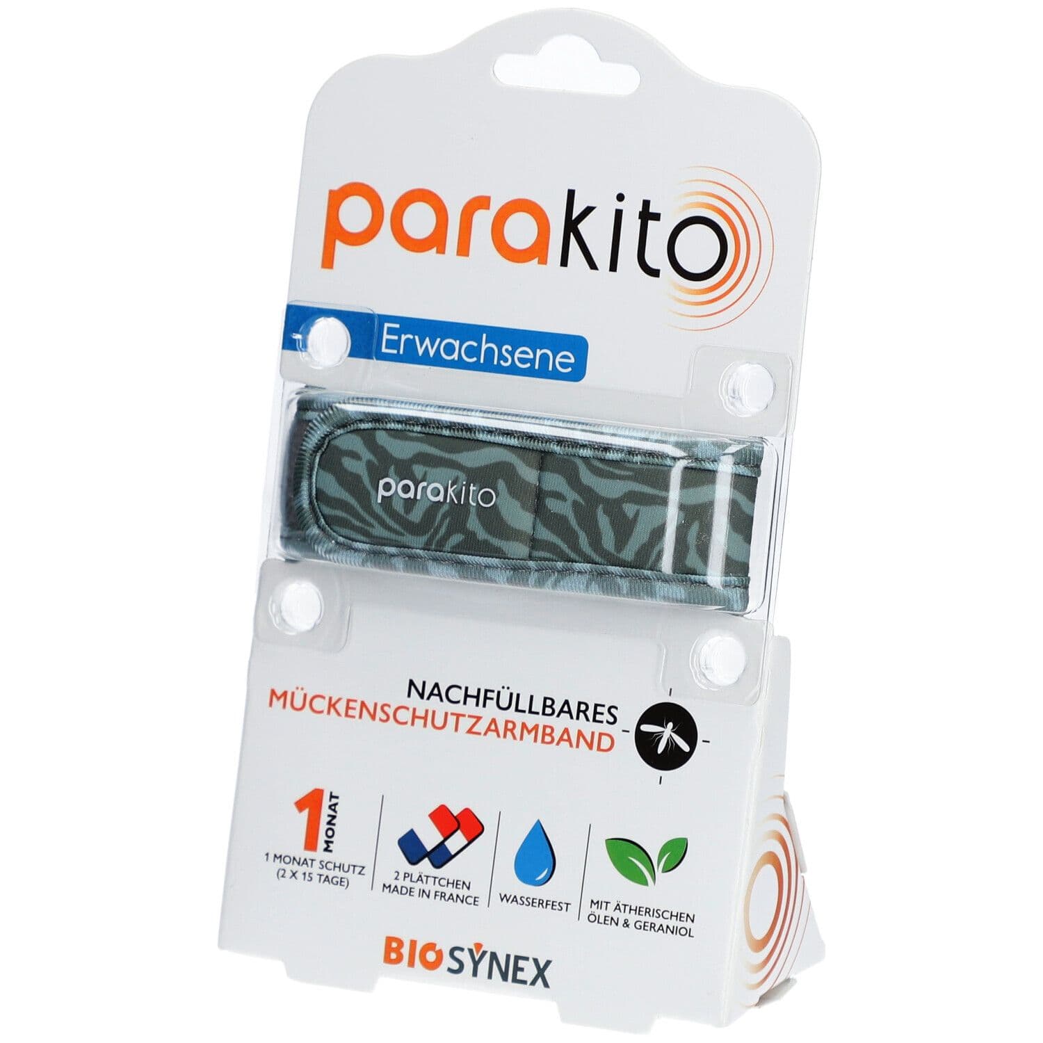 Para Kito Mückenschutz Armband Erw.Jungle 1 St