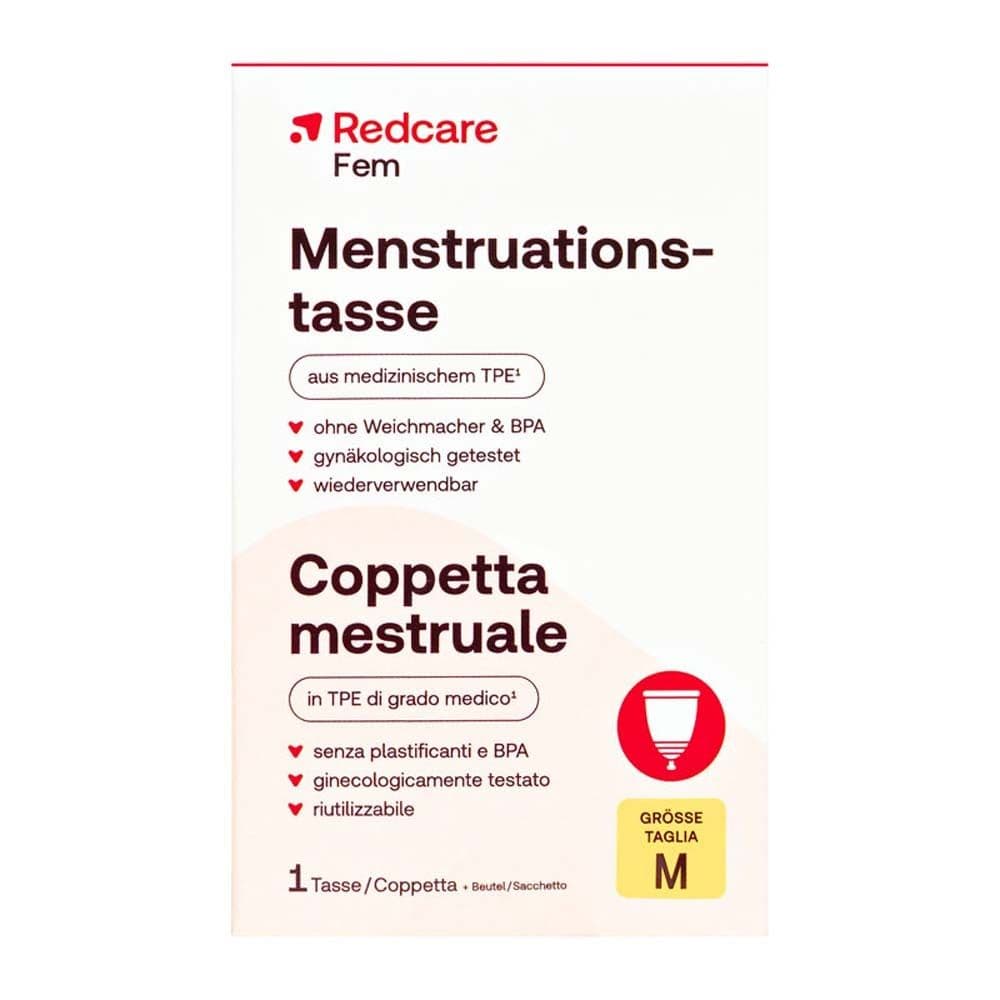 Redcare Menstruationstasse Gr.M 1 St Tampon