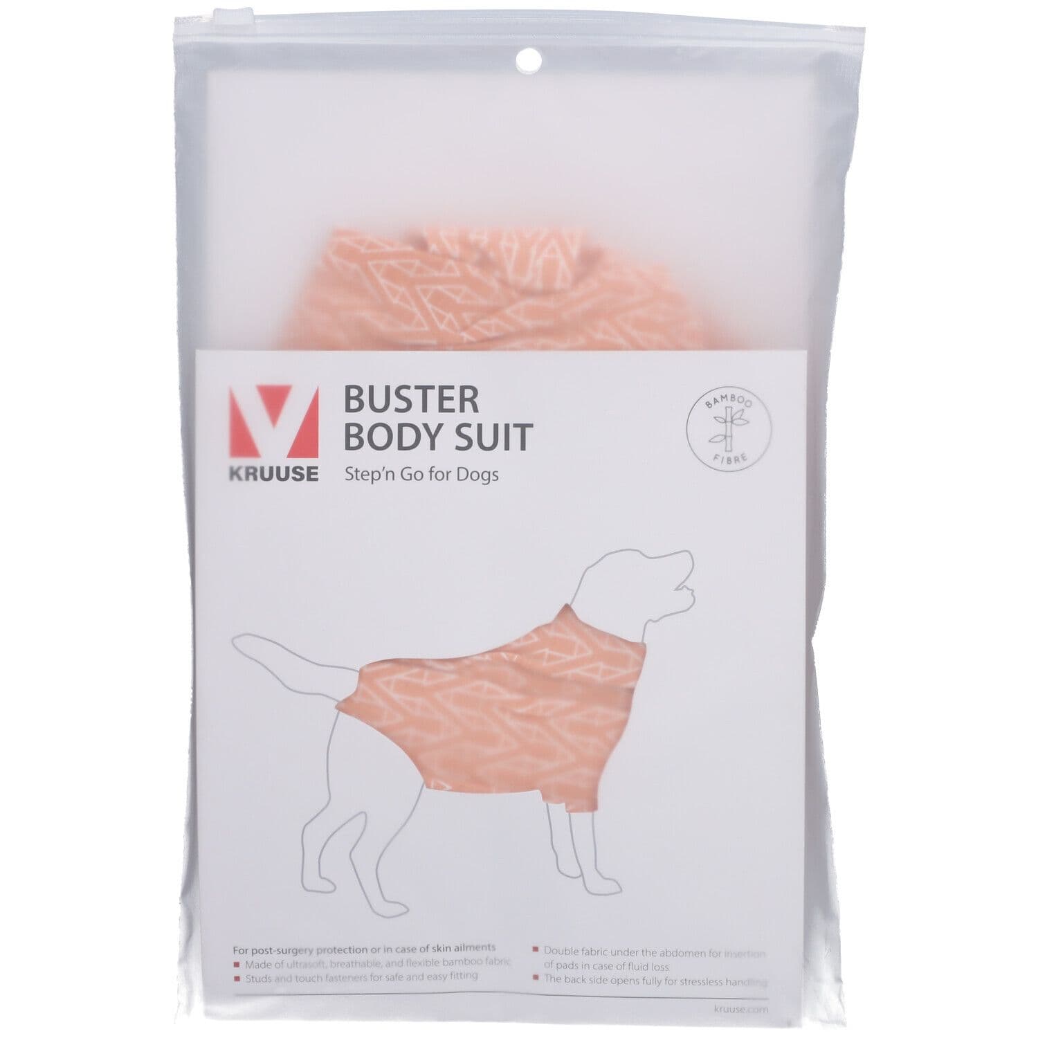 Buster Body Suit Stepn Go S peachy orange f.Hunde 1 St Sonstige