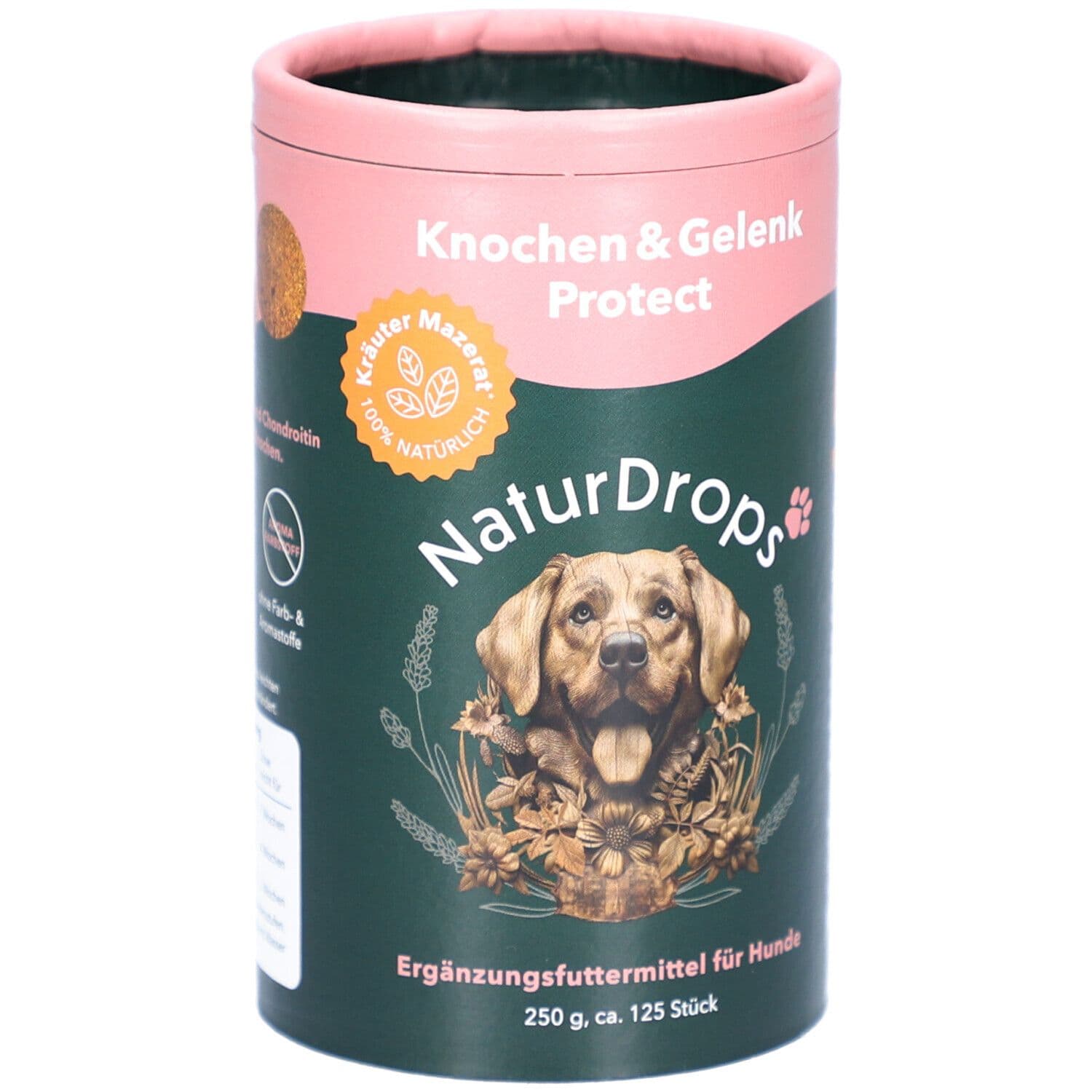 Naturdrops Knochen & Gelenk Protect f.Hunde 250 g Futter