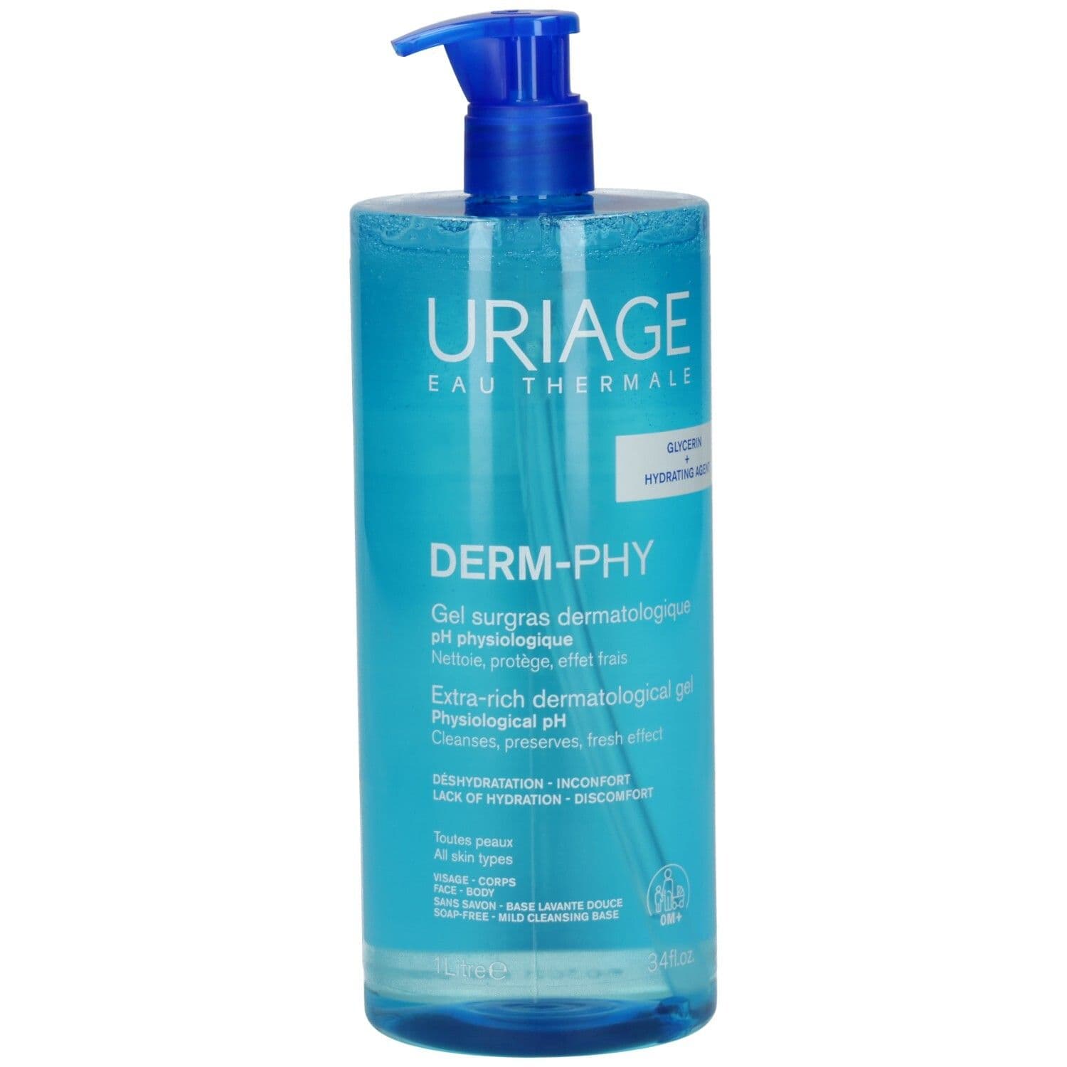 Uriage Derm-Phy Duschgel 1 l Gel