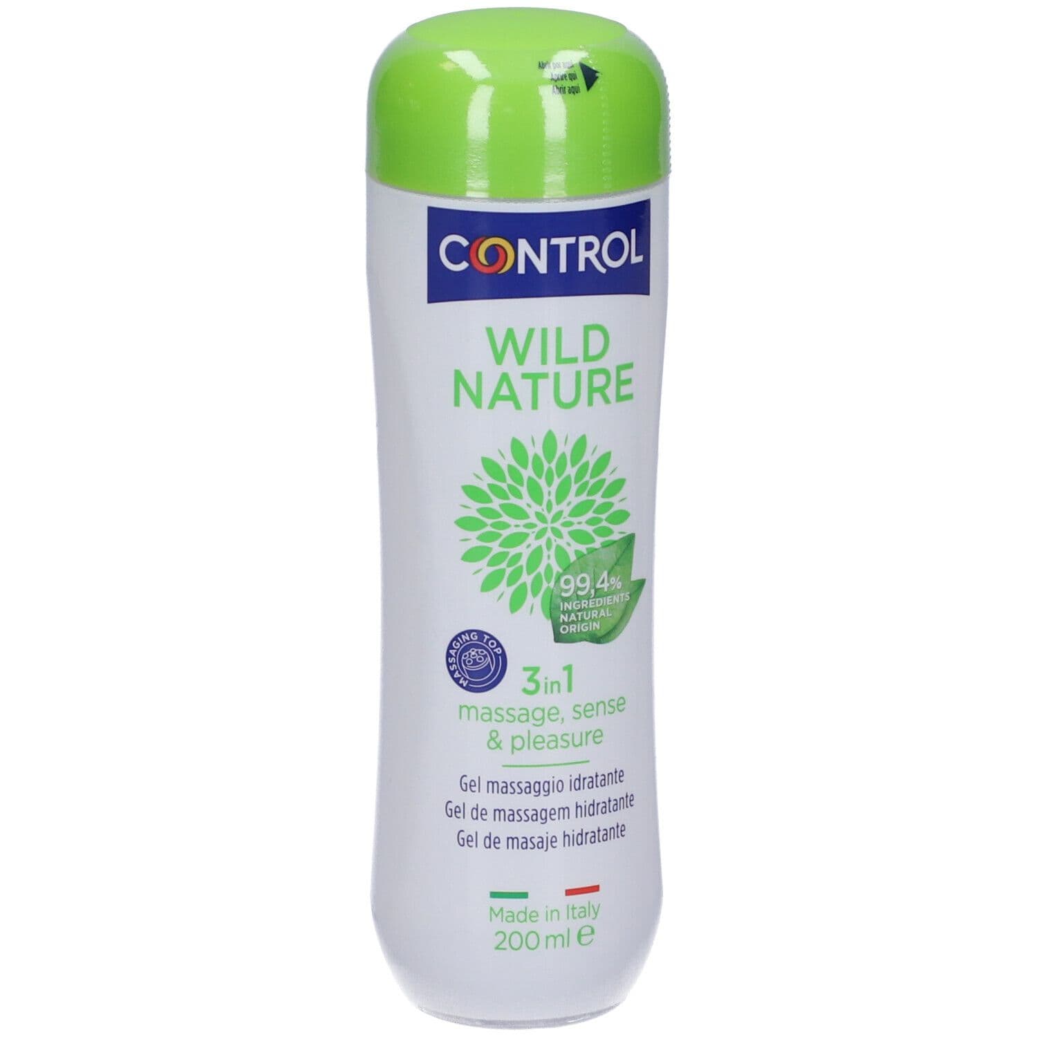 Control Wild Nature Massage GE 200 ml Gleitmittel