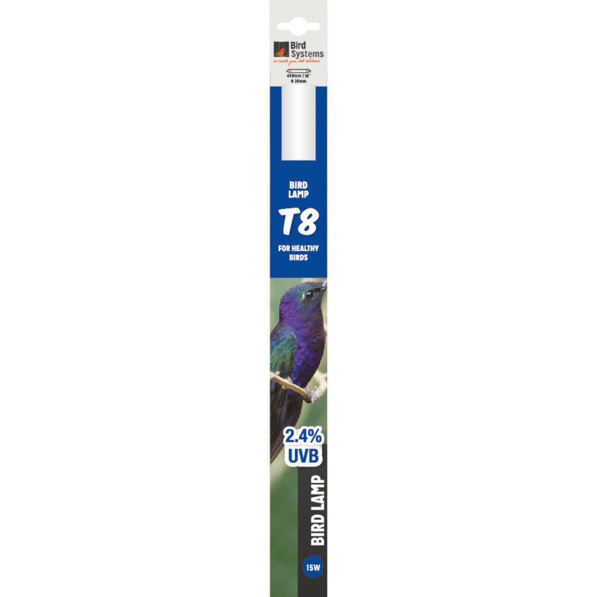 Bird Systems - Lamp T8 lebenswichtiger UV-Strahlen für den Vogelkäfig 1 St