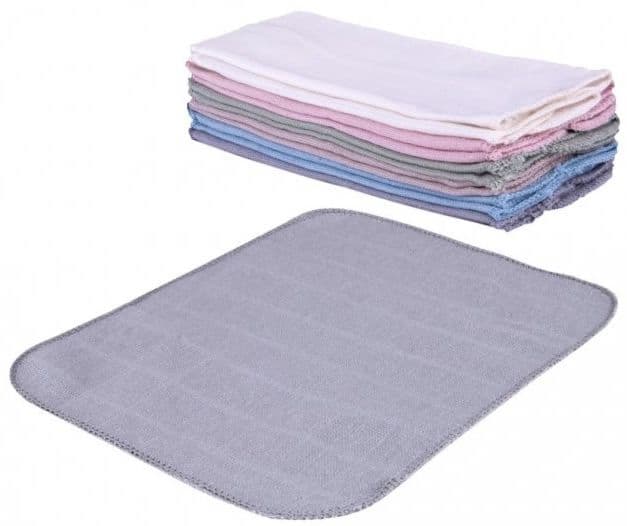 Terra Gaia Organic Wipes Pflegetücher Bio-BW Set 20x15 cm 12 St