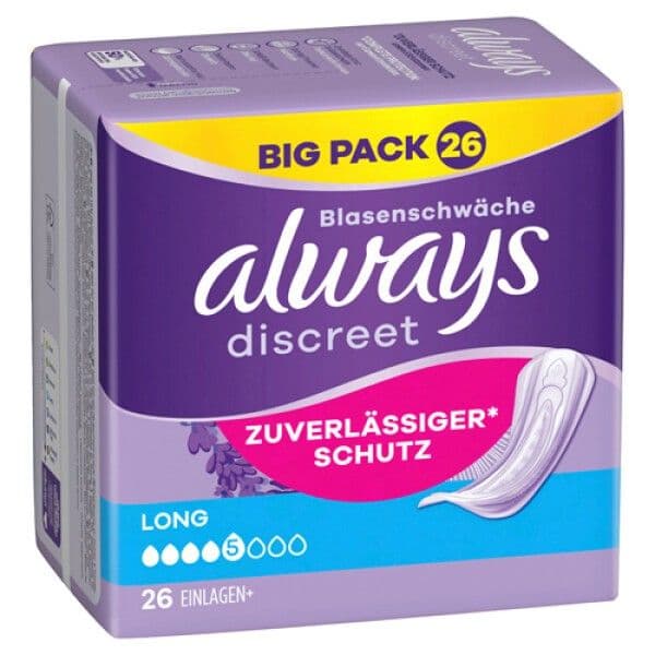 Always Discreet Inkontinenzeinlagen 26 St
