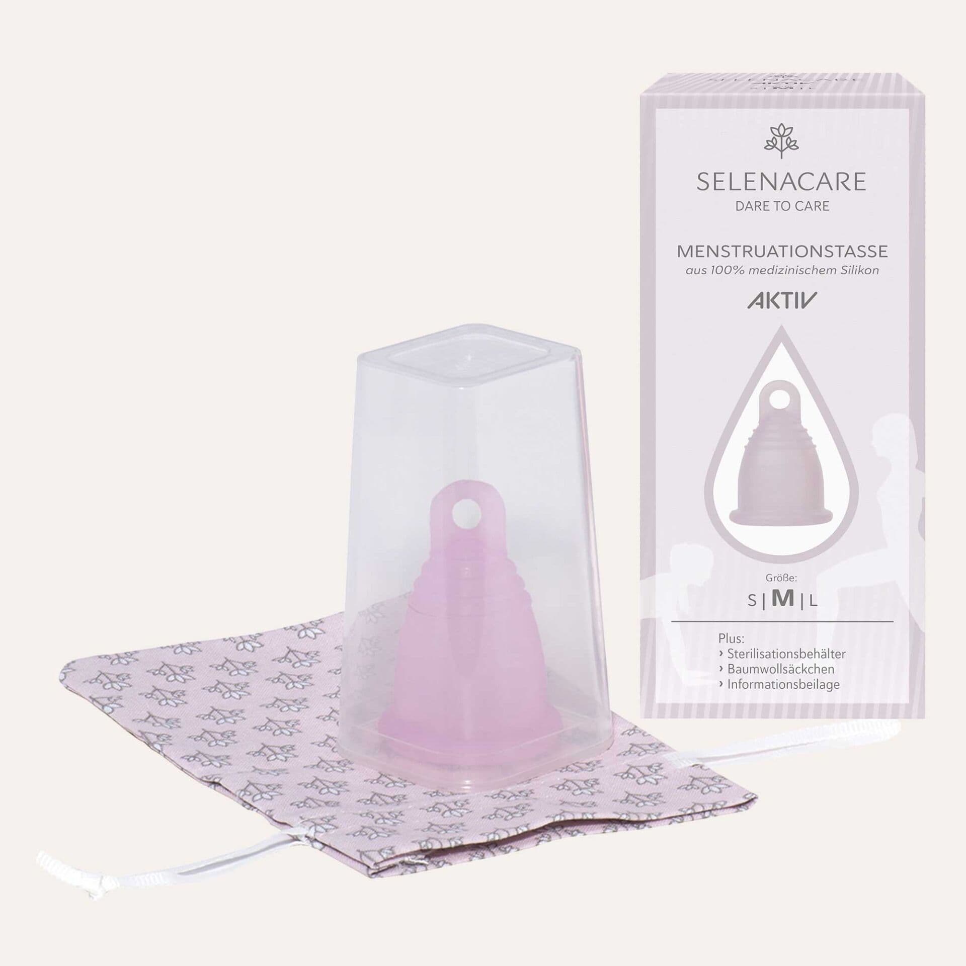 Menstruationstasse Aktiv, Größe L 1 St