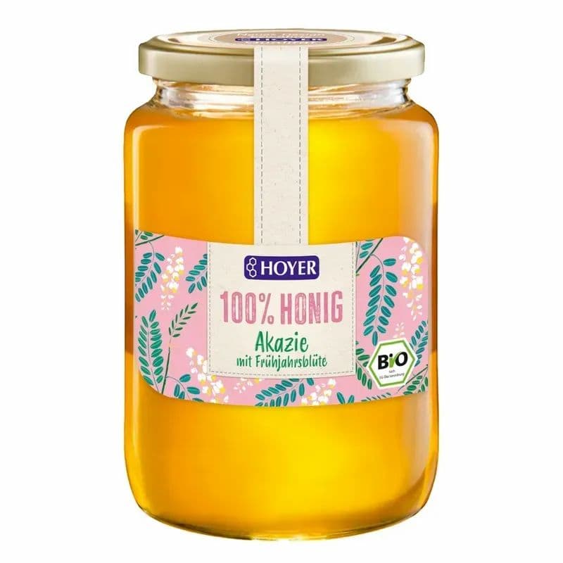 Hoyer - Bio Akazienhonig mit Frühjahrsblüte 1 kg Kapseln