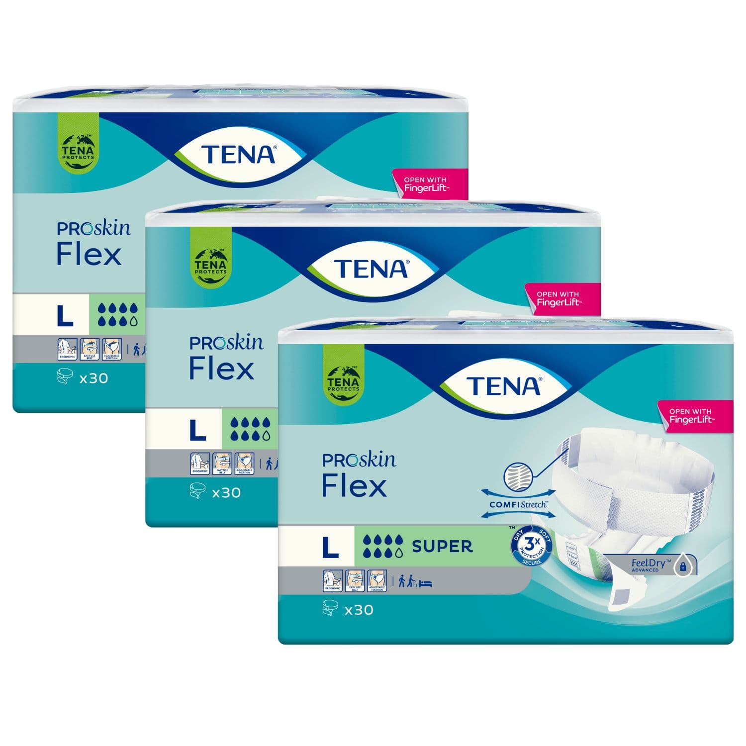 Tena Flex Super 3x30 St
