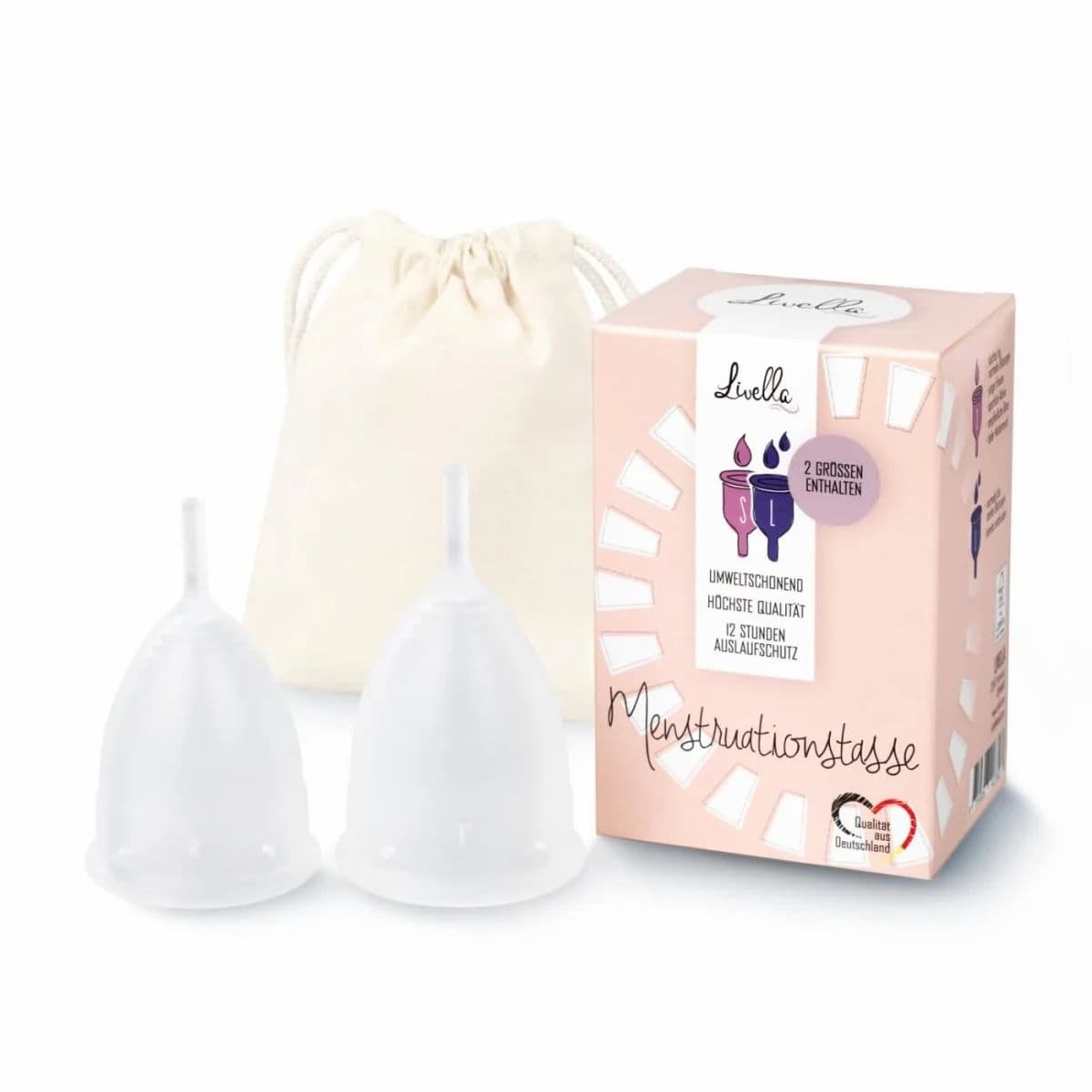 Livella Menstruationstasse 2 St