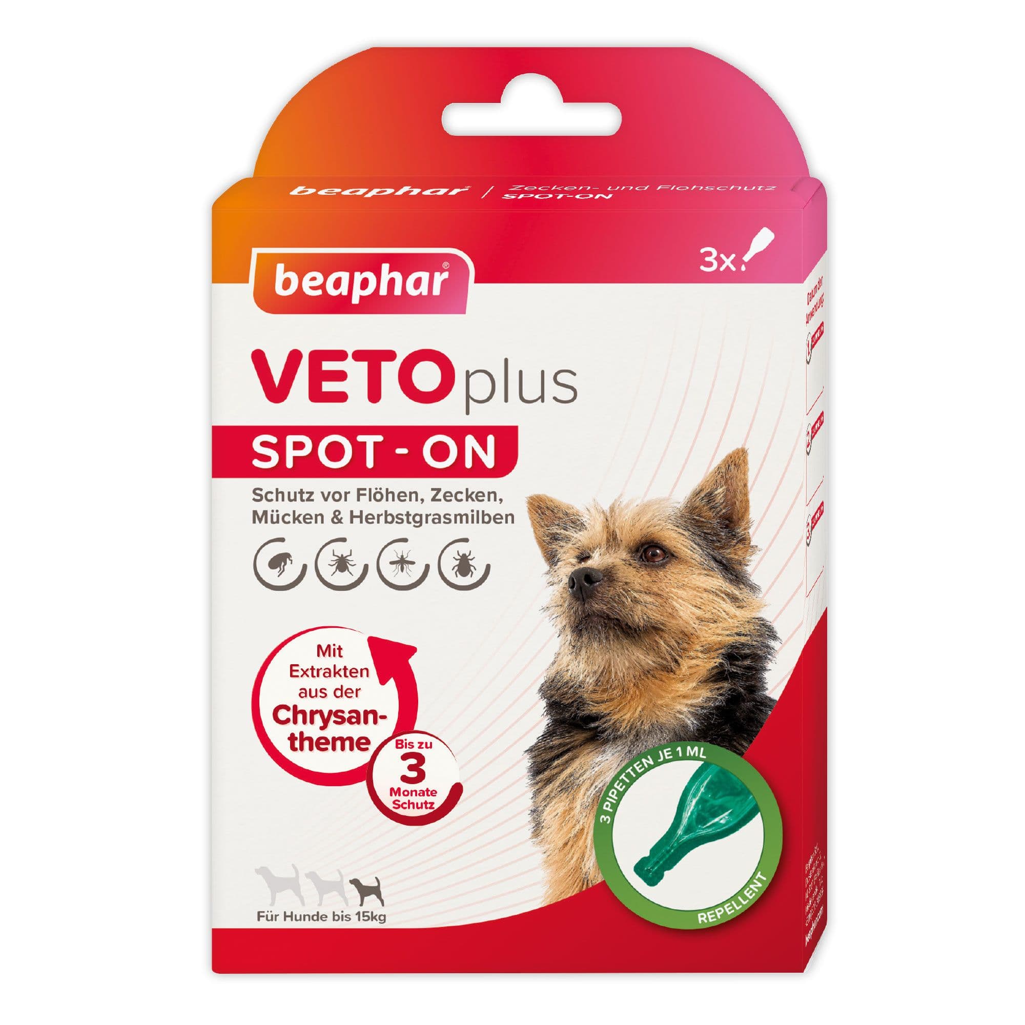 Beaphar VETOplus Spot-On für Hunde 1 St Tropfen
