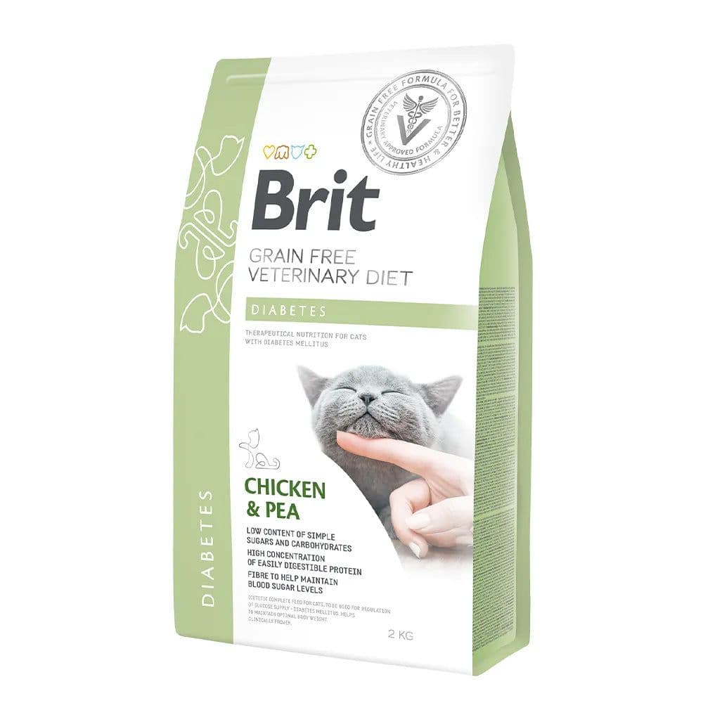 Brit Veterinary Diet - Cat Diabetes 2 kg Futter