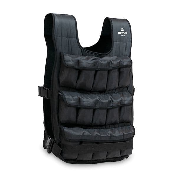 Matchu Sports - Verstellbare Gewichtsweste 20 kg Laufweste Trainingsweste Fitnessweste 1 St