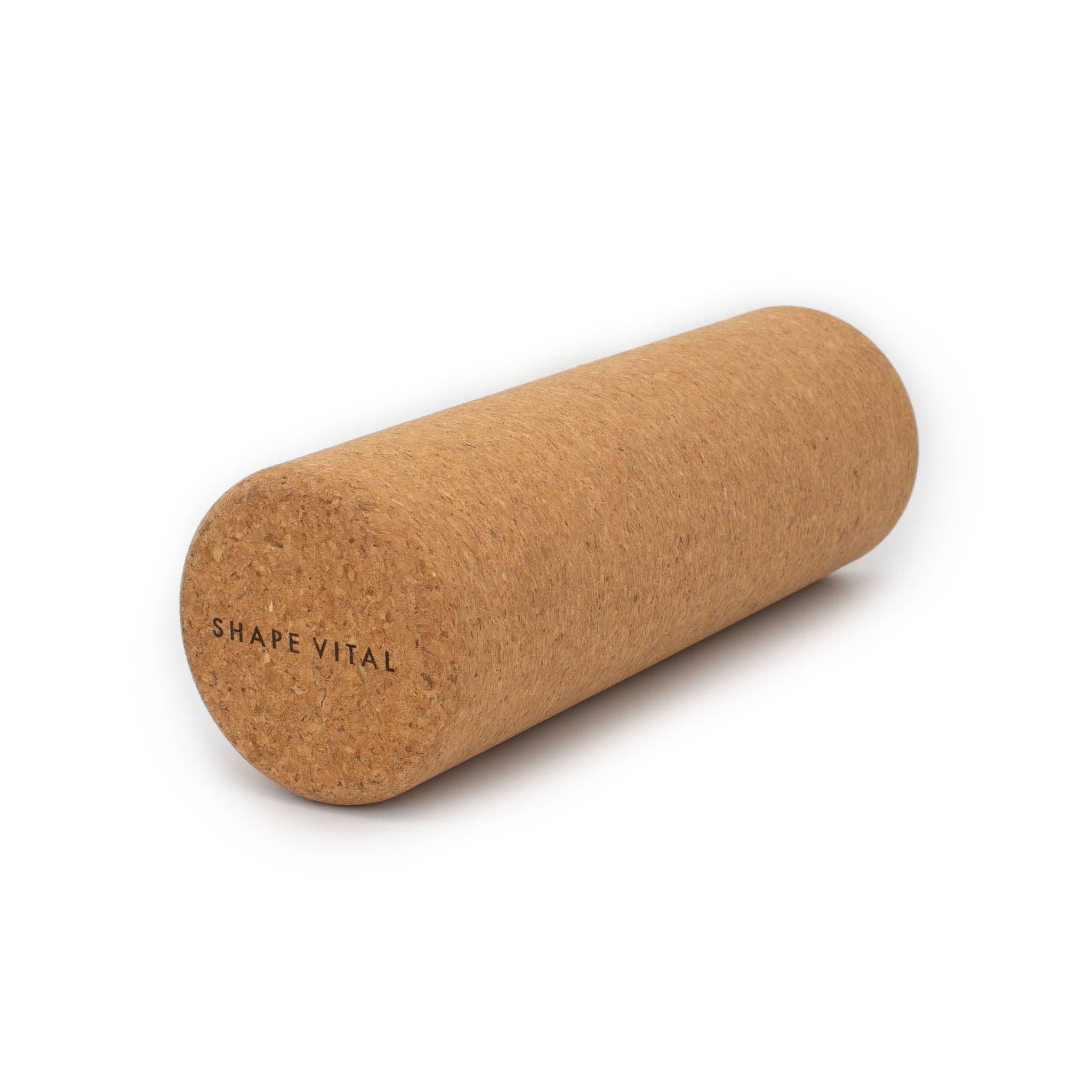 Shapevital Faszienrolle aus Kork | antibakteriell & hygienisch inkl. Jute Beutel 1 St