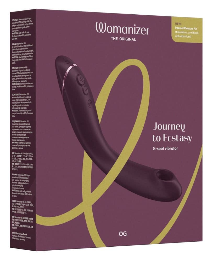 Womanizer OG G-Punkt & Klitorisstimulator rot 1 St