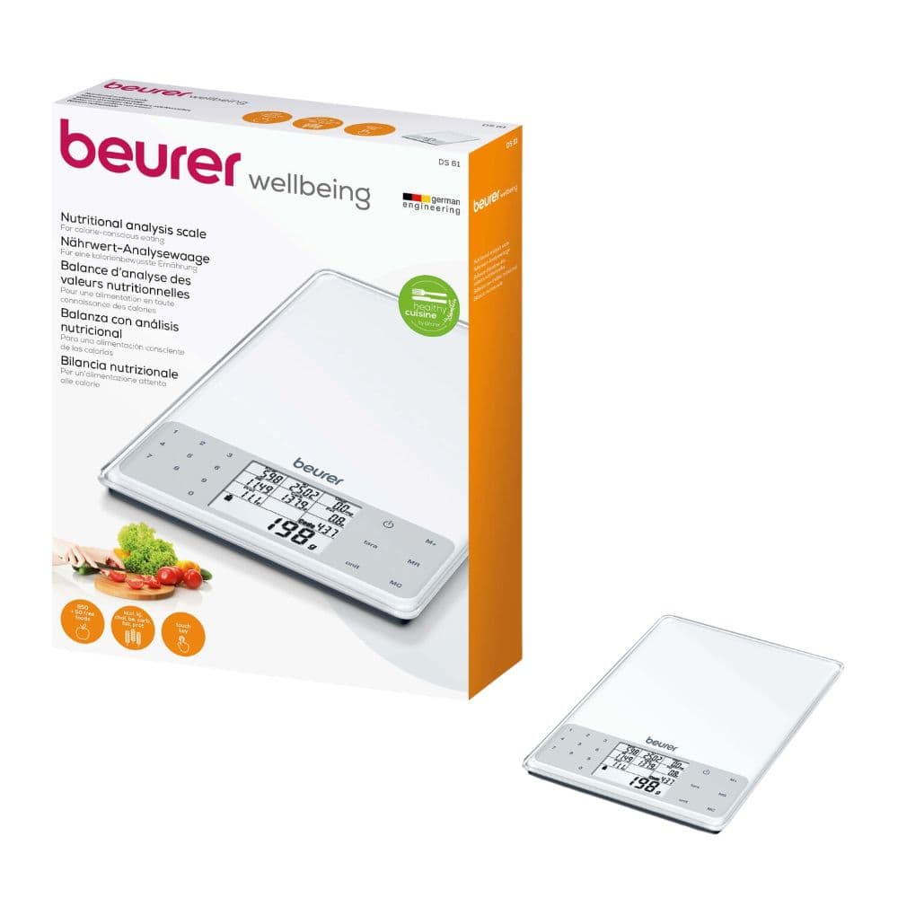 Beurer Ds61 Nährwert Analysewaage 1 St Kombipackung