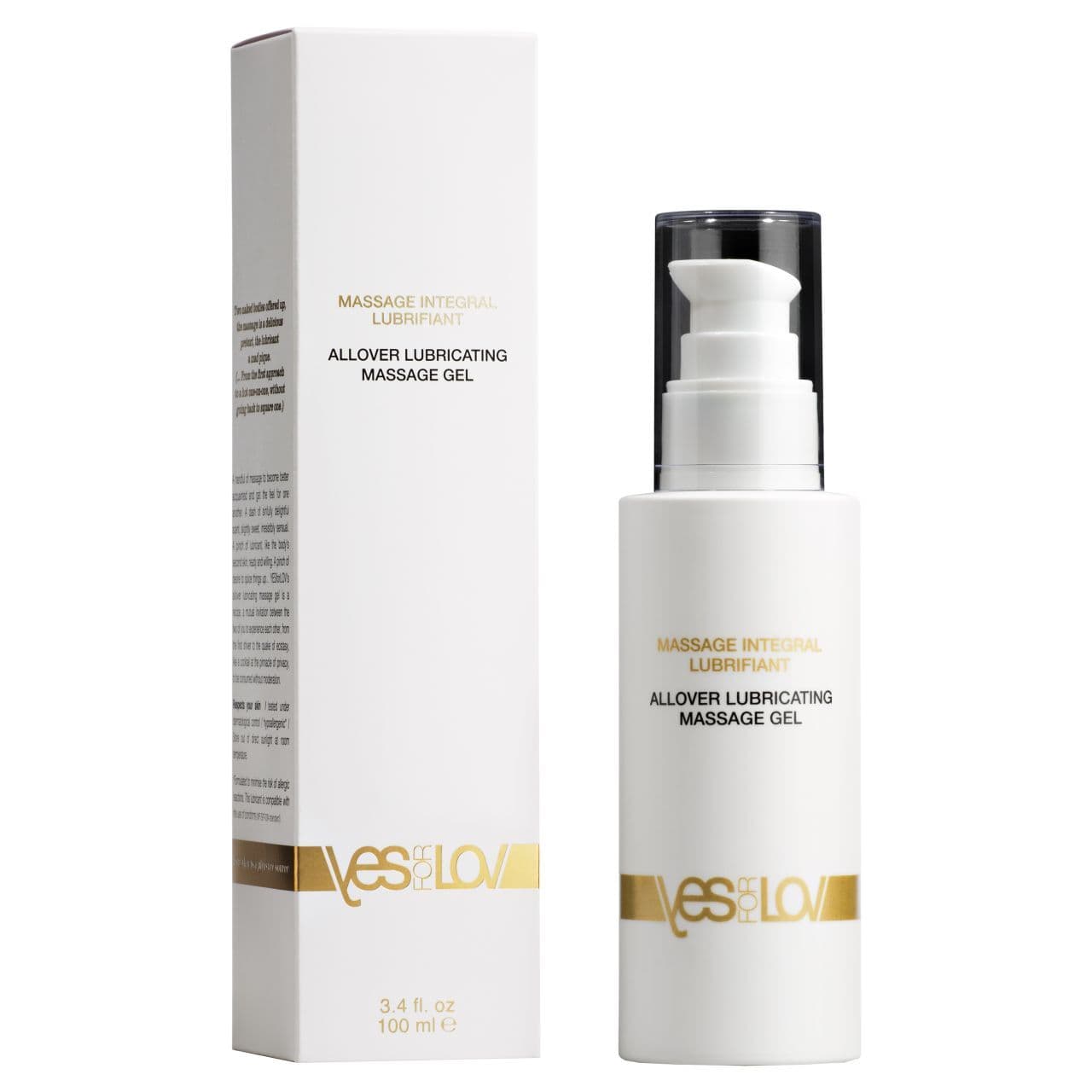 YESforLOV - Allover Lubricating Massage Gel 100 ml Massageöl