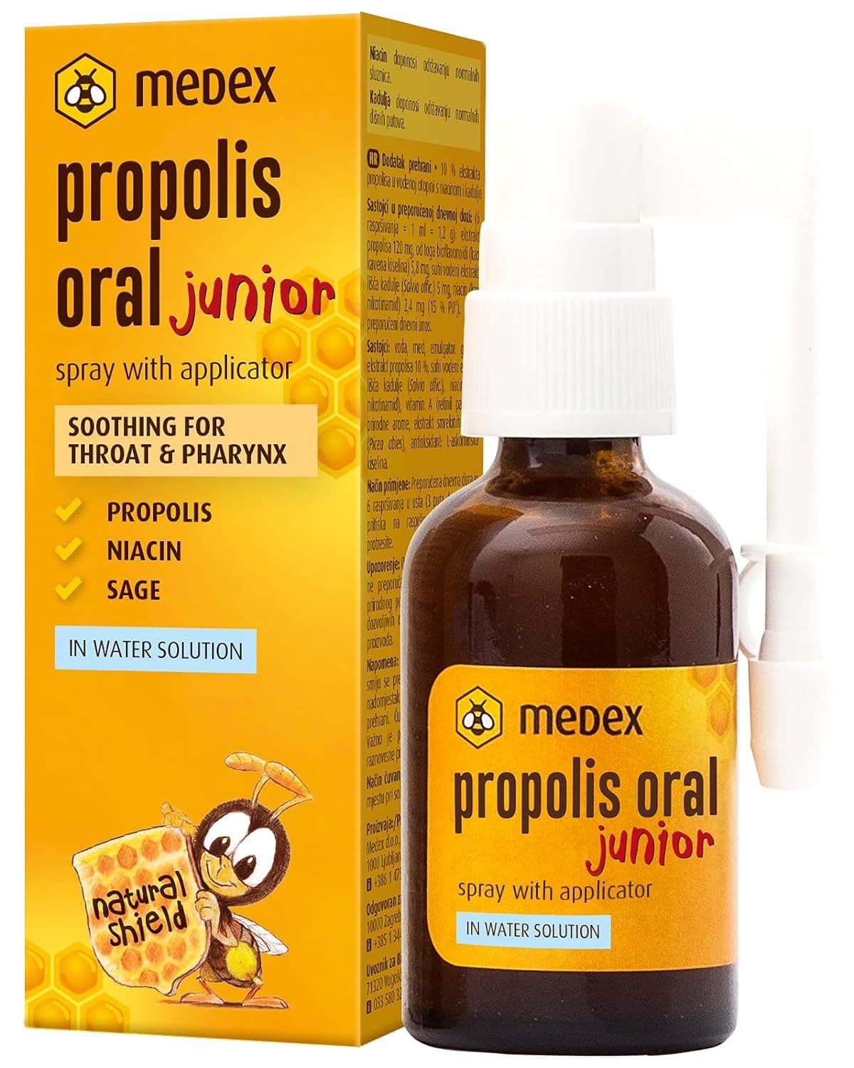 Medex Propolis Oral Junior, Mund- und Rachenspray 30 ml