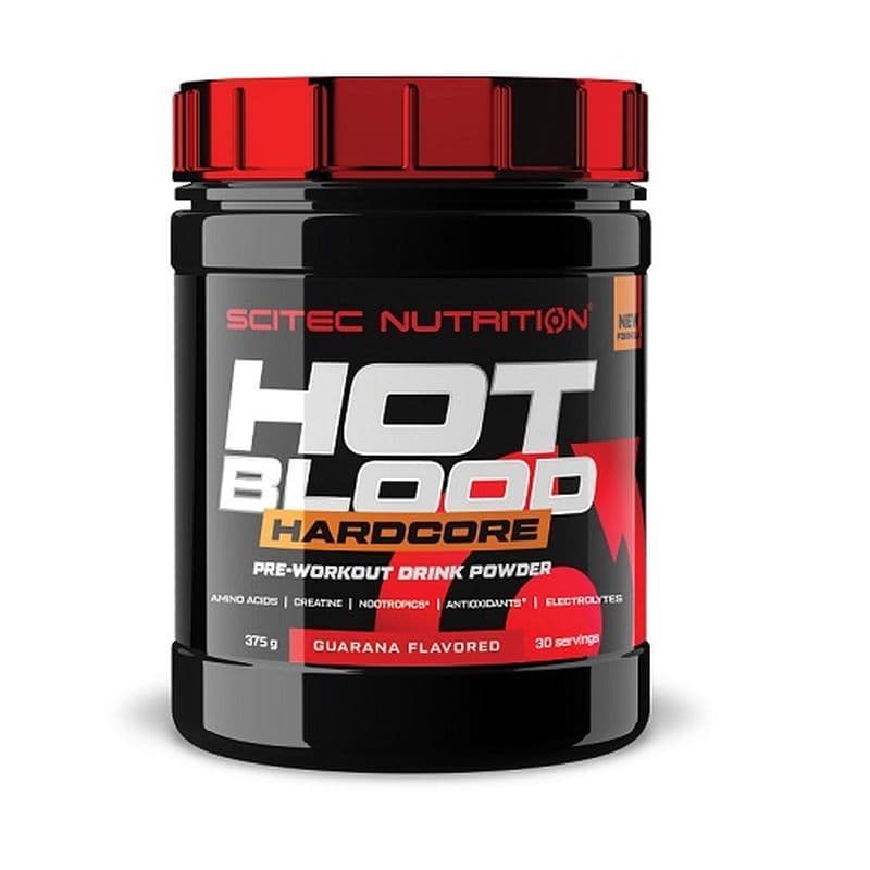 Scitec Hot Blood Hardcore 375 g Pulver zur Herstellung einer Lösung zum Einnehmen