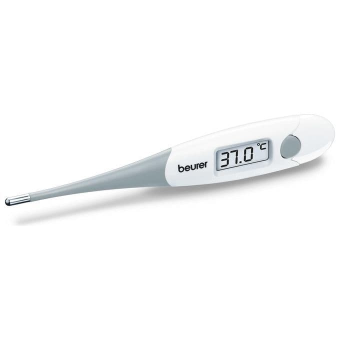 Beurer Fieberthermometer Digital (FT 15 Weiss/Grau) 1 St Thermometer