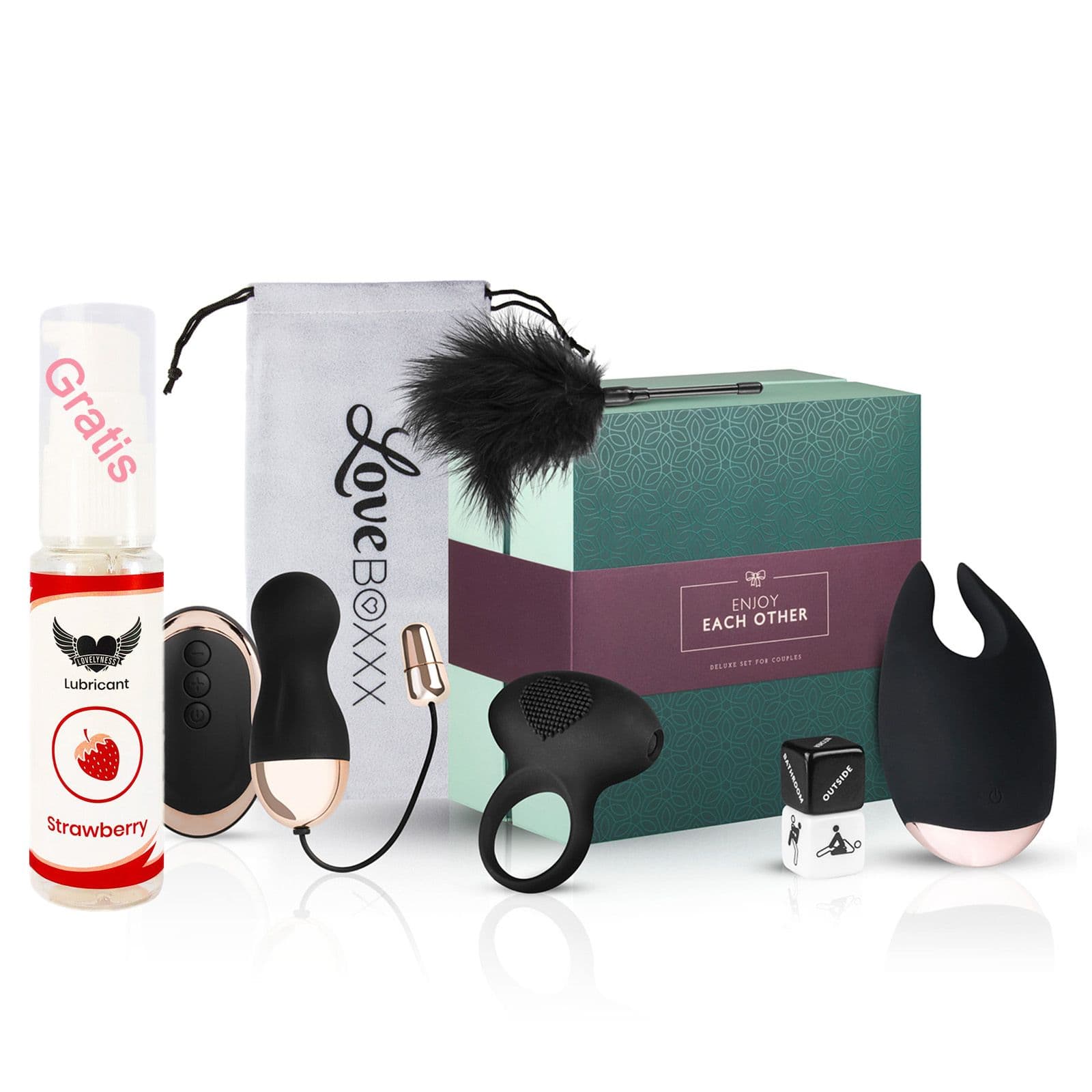 Loveboxxx - Romantische Geschenkbox mit Sexspielzeug 1 St Set